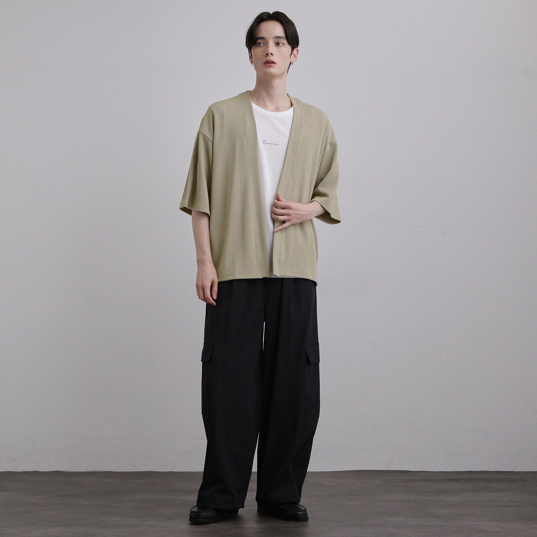 tk.TAKEO KIKUCHI「【2点セット】5分袖ボレロアンサンブル」|Tシャツ・カットソー|
