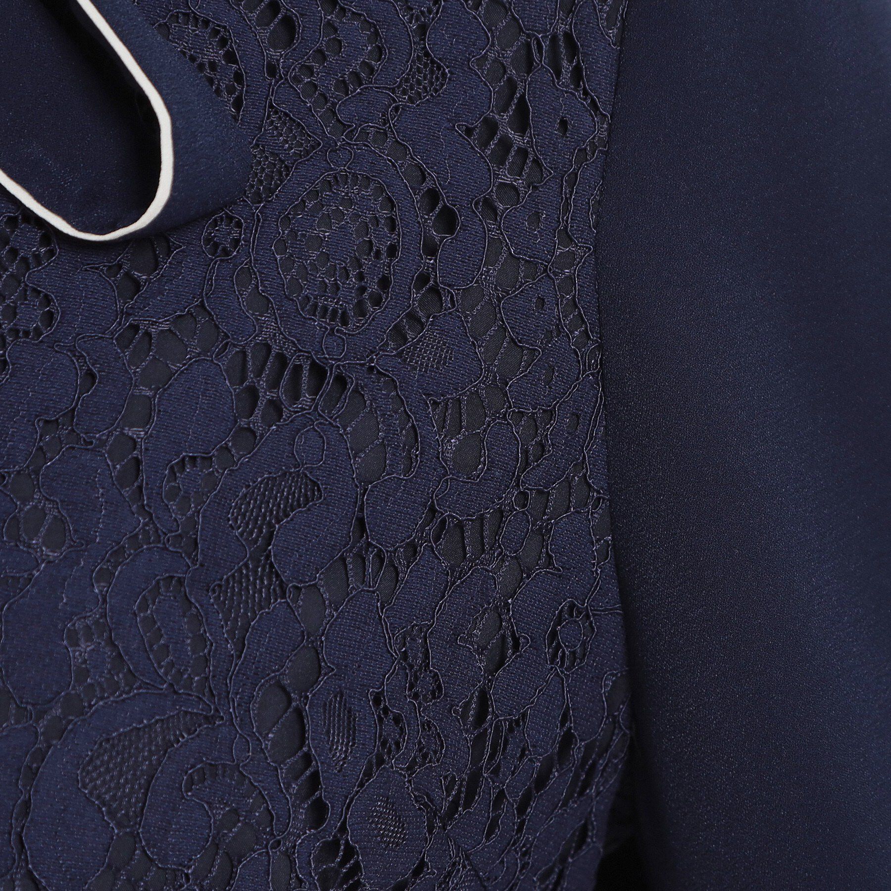 Couture broach「【洗える・通勤】フラワーレースブラウス」|シャツ・ブラウス|