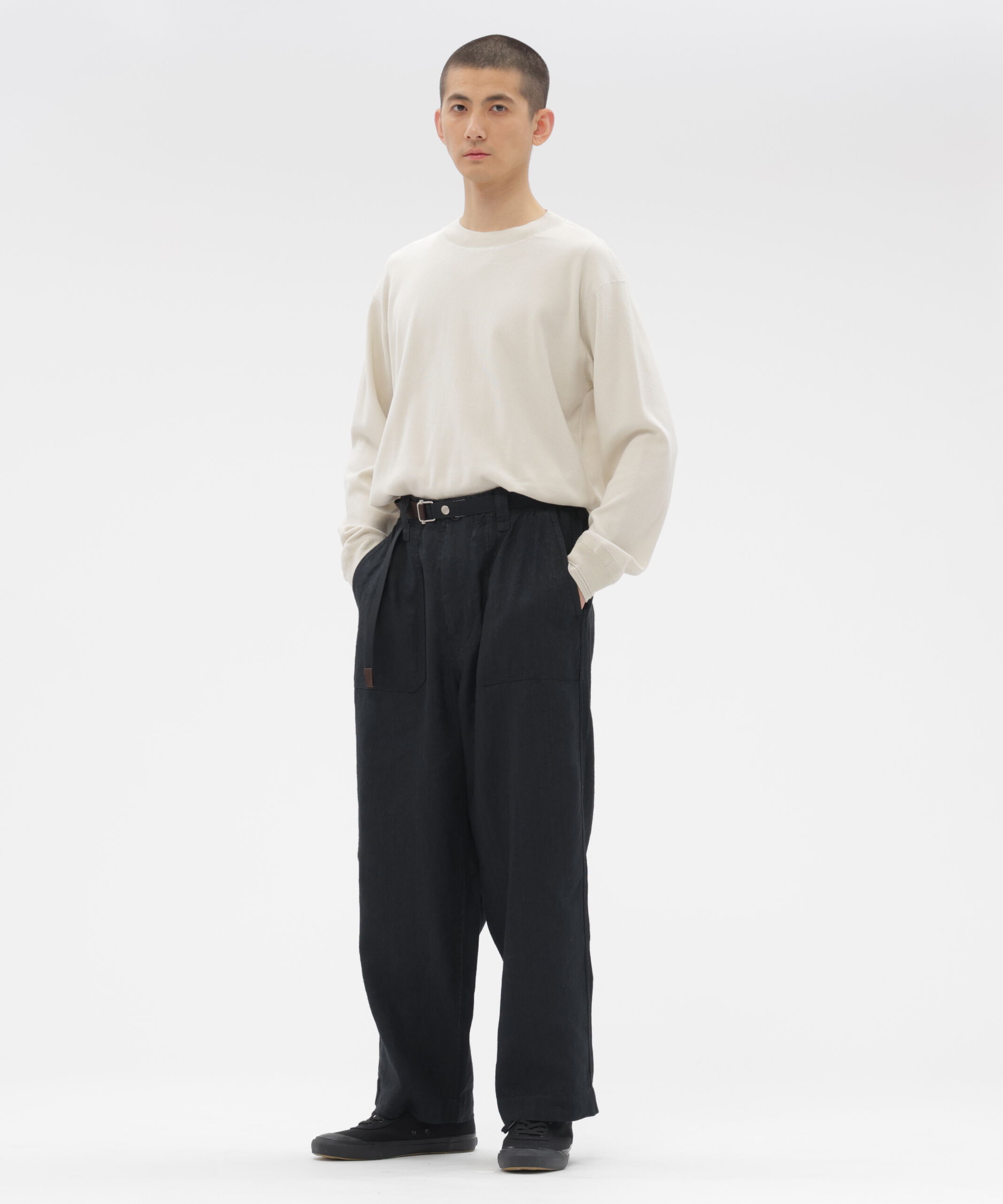MHL.「FINE COTTON RIB JERSEY TOP」|Tシャツ・カットソー|