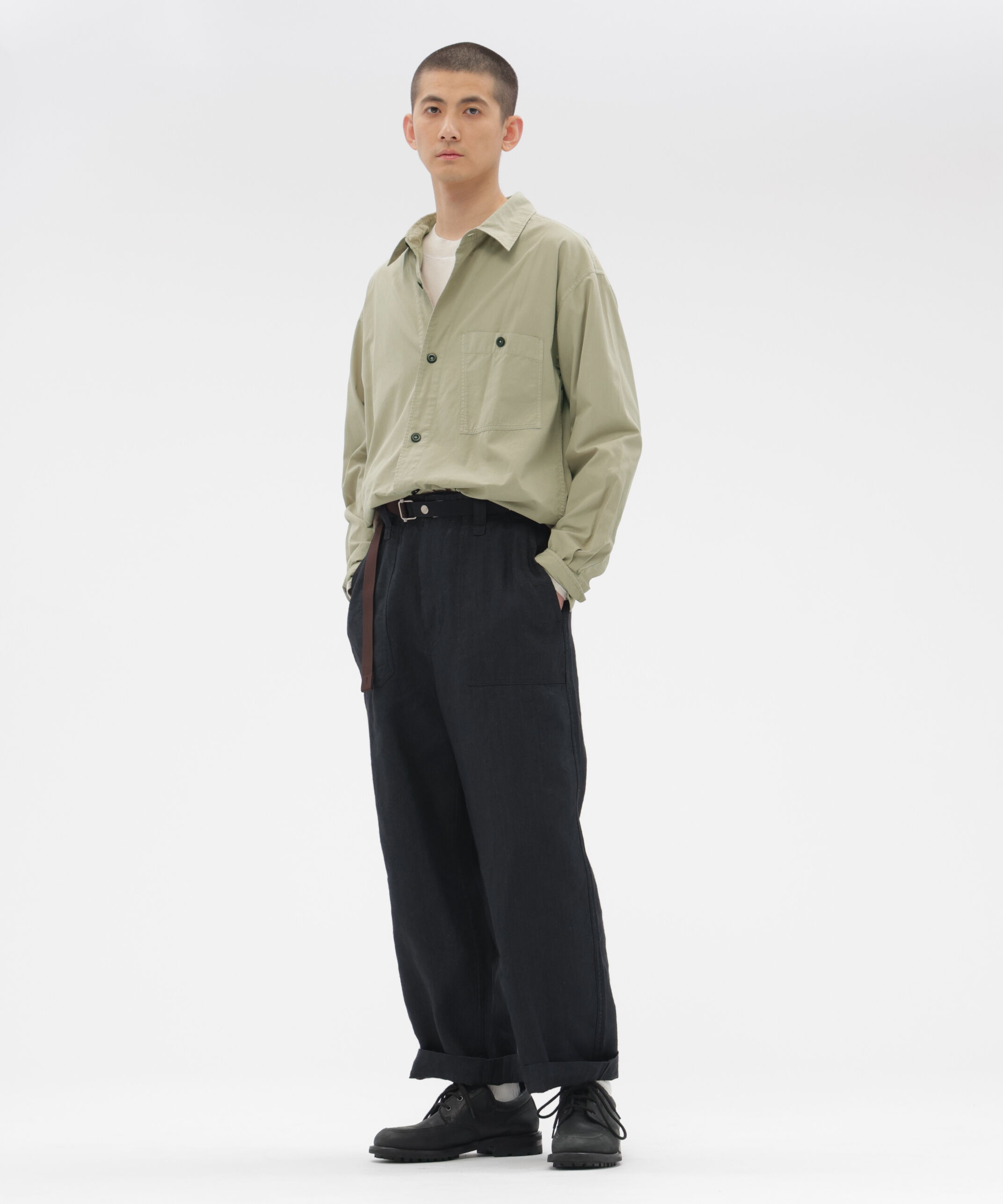 MHL.「FINE COTTON RIB JERSEY TOP」|Tシャツ・カットソー|