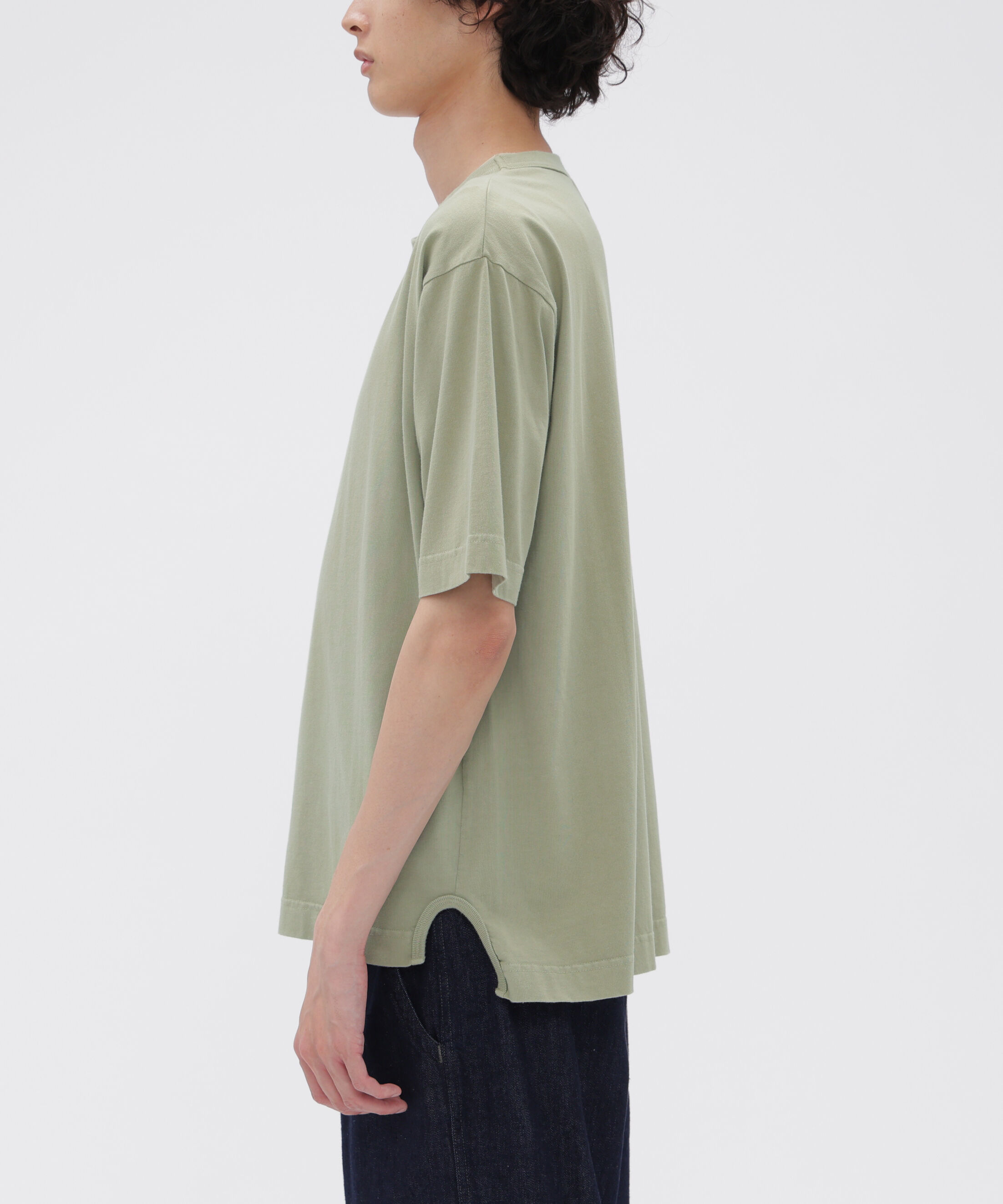 MHL.「FADED ROUGH COTTON JERSEY TOP」|Tシャツ・カットソー|