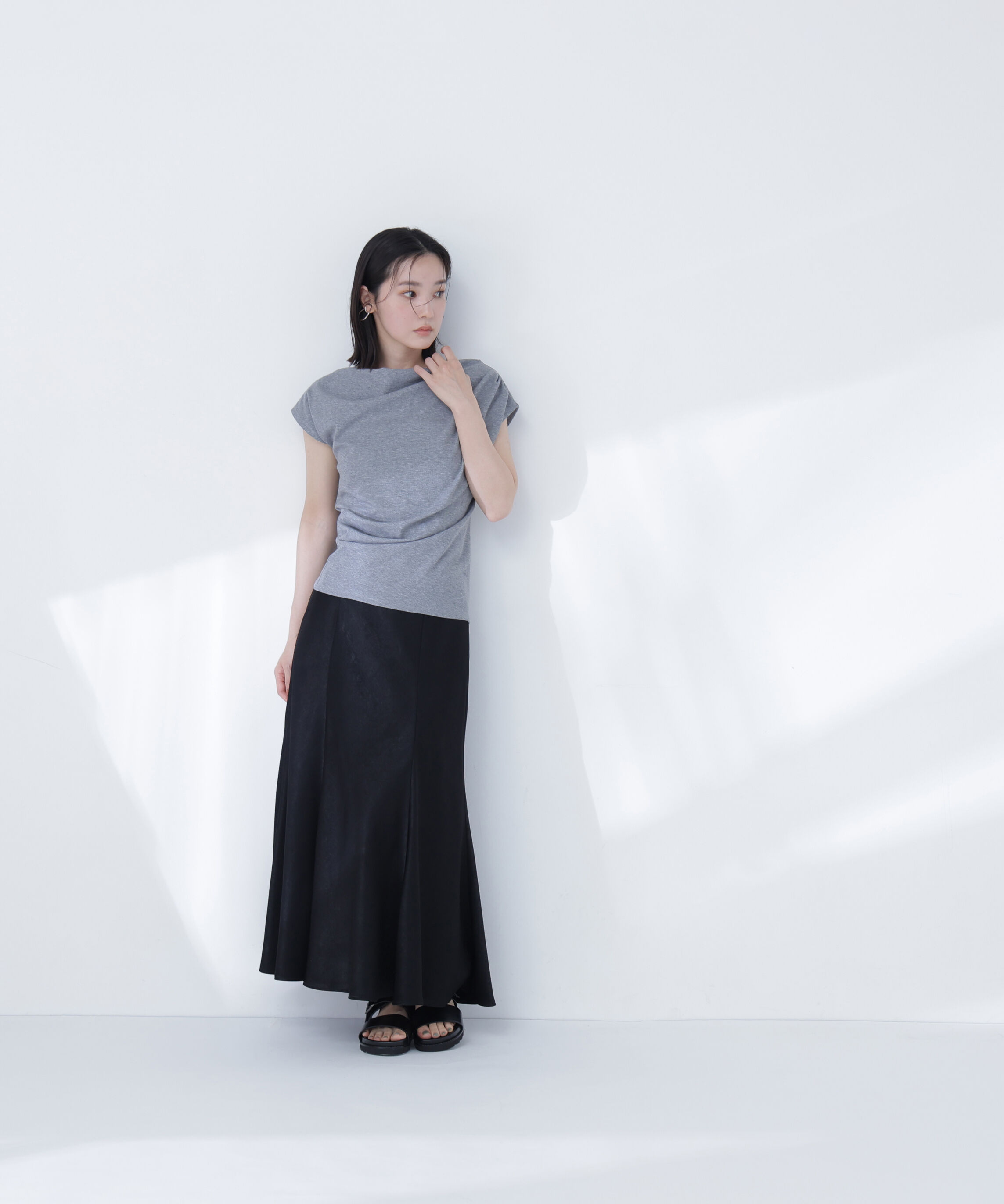  「ドレープカットソー」|Tシャツ・カットソー|