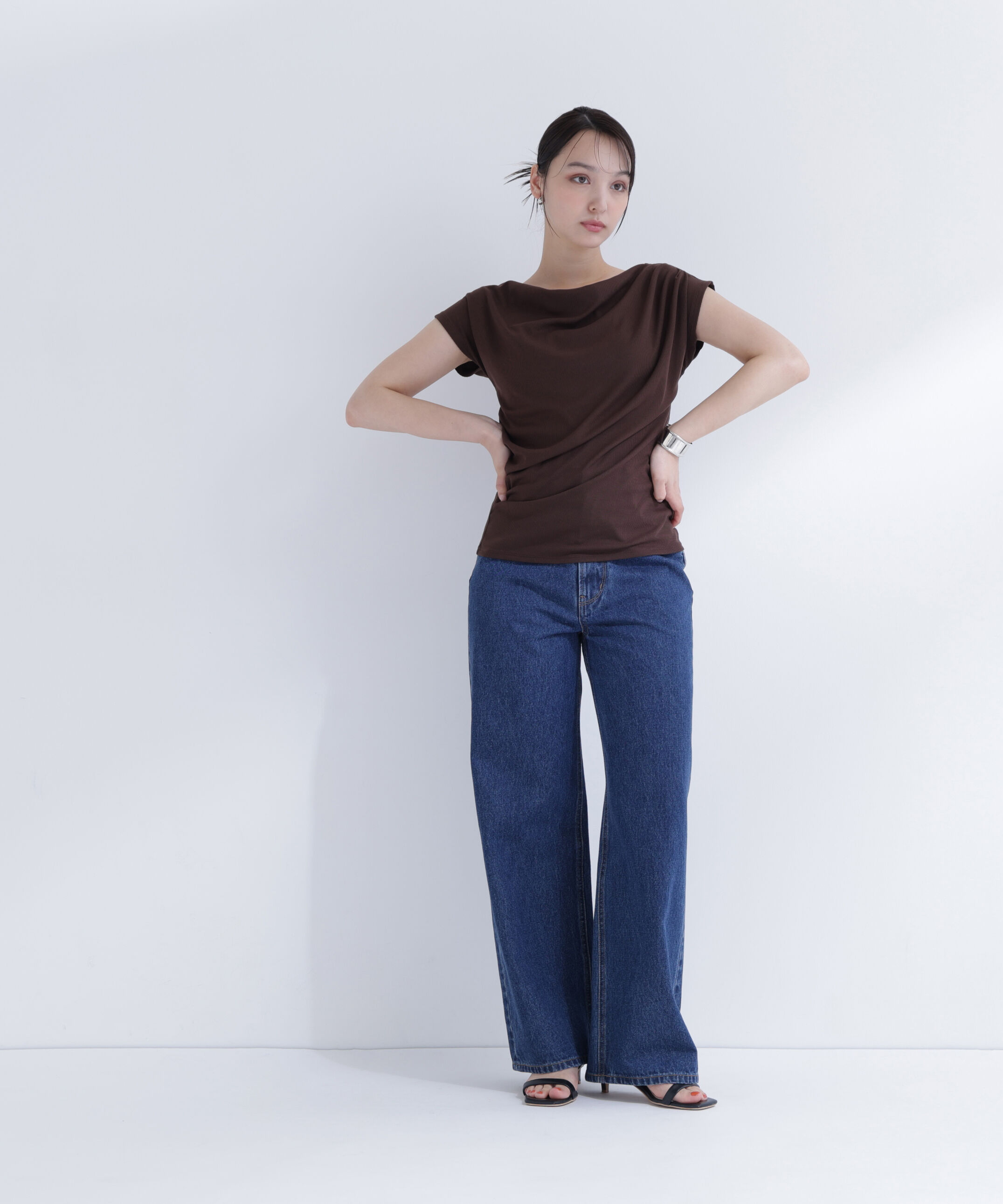  「ドレープカットソー」|Tシャツ・カットソー|