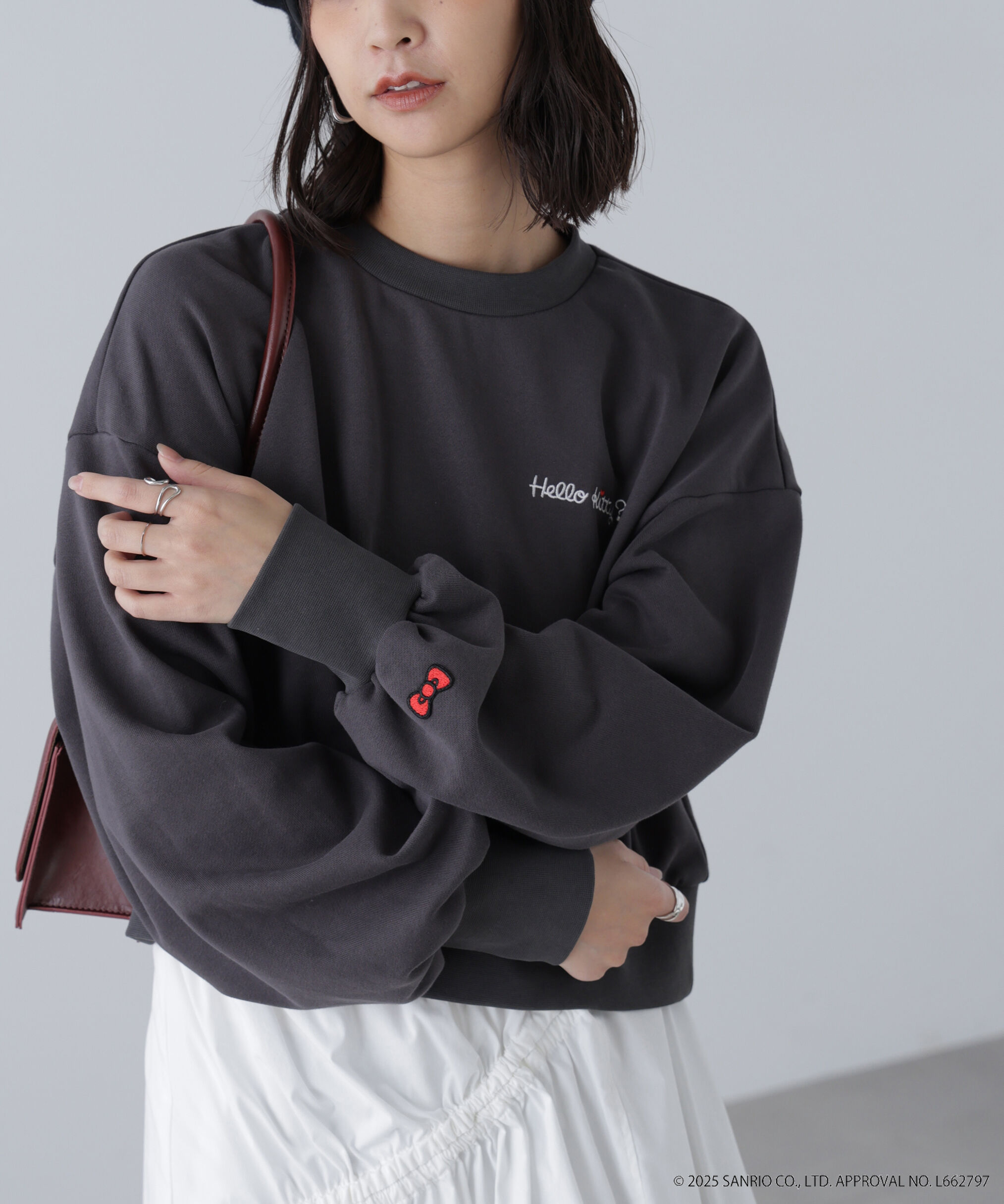  「ｻﾝﾘｵｷｬﾗｸﾀｰｽﾞｺﾗﾎﾞ SHORT SWEAT ｼｮｰﾄｽｳｪｯﾄ 胸LOGO&times;  」|Tシャツ・カットソー|