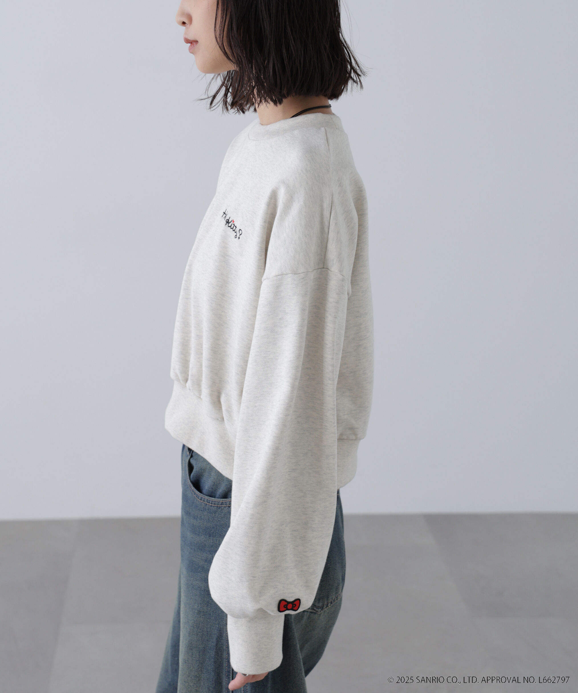  「ｻﾝﾘｵｷｬﾗｸﾀｰｽﾞｺﾗﾎﾞ SHORT SWEAT ｼｮｰﾄｽｳｪｯﾄ 胸LOGO&times;  」|Tシャツ・カットソー|