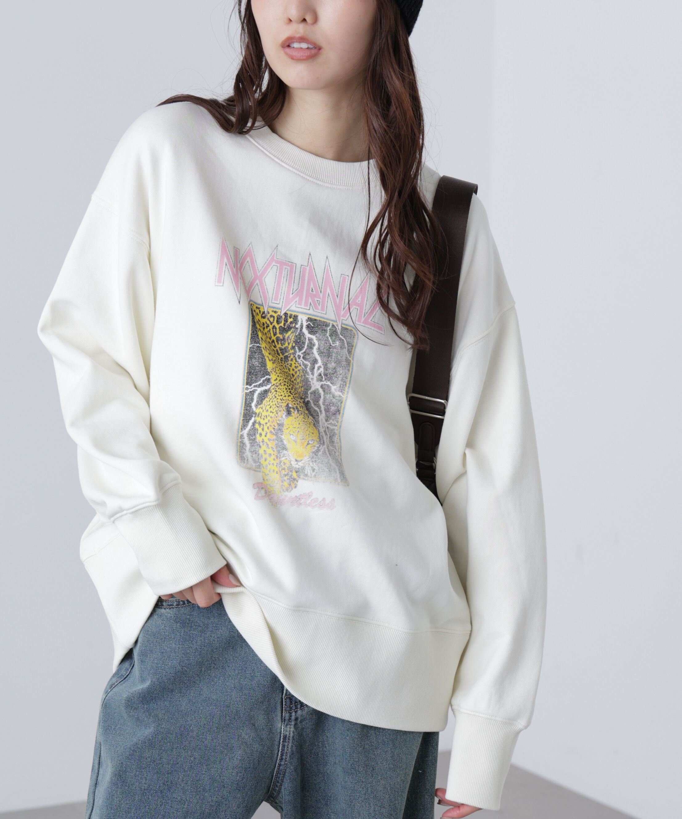  「ロックプリントスウェット」|Tシャツ・カットソー|
