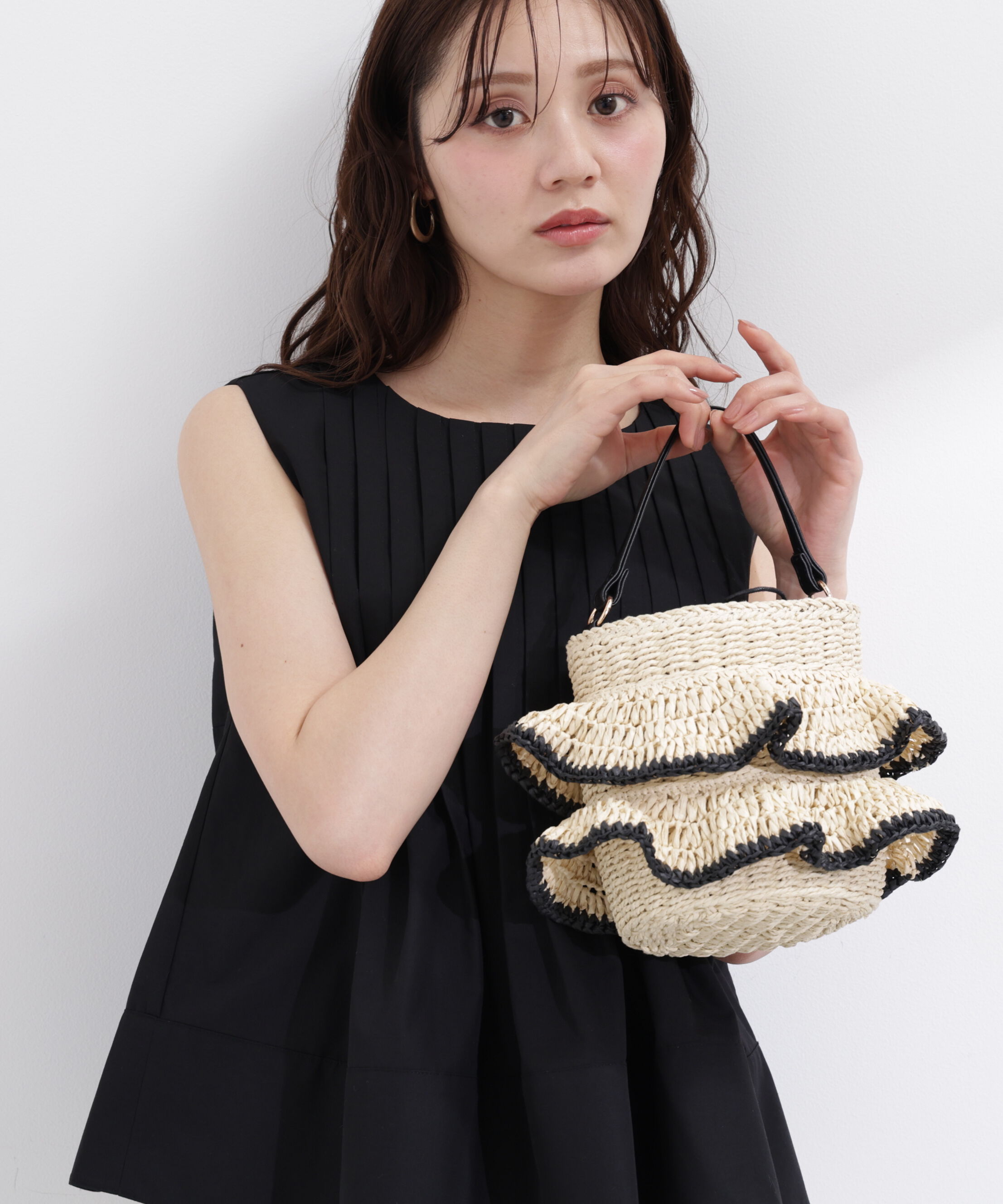 PROPORTION BODY DRESSING「＜中川紅葉さん着用＞フリルバケットバッグ」|その他|