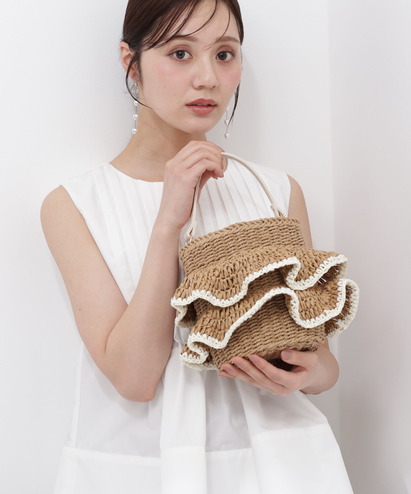 PROPORTION BODY DRESSING「＜中川紅葉さん着用＞フリルバケットバッグ」|その他|