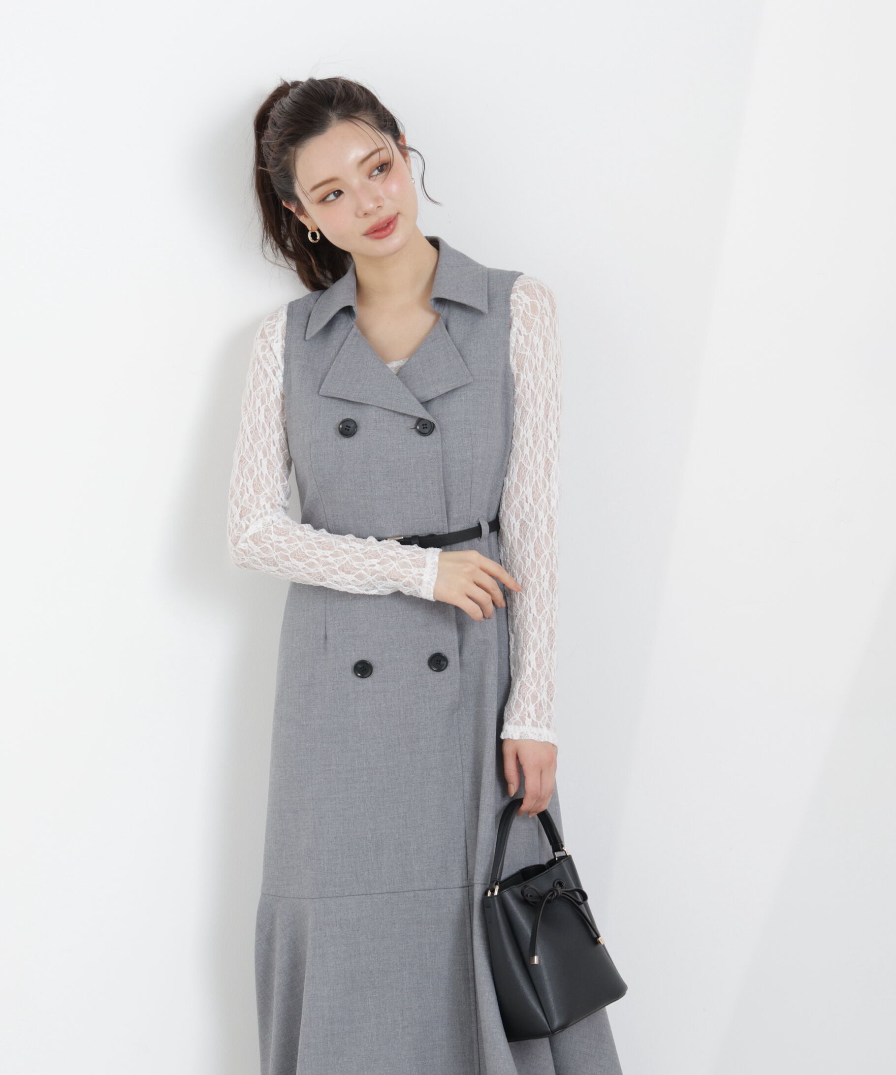 PROPORTION BODY DRESSING「トレンチジャンスカワンピース　26SS」|ワンピース|