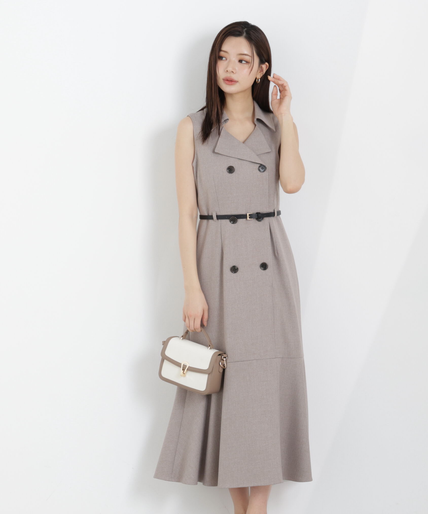 PROPORTION BODY DRESSING「トレンチジャンスカワンピース　26SS」|ワンピース|
