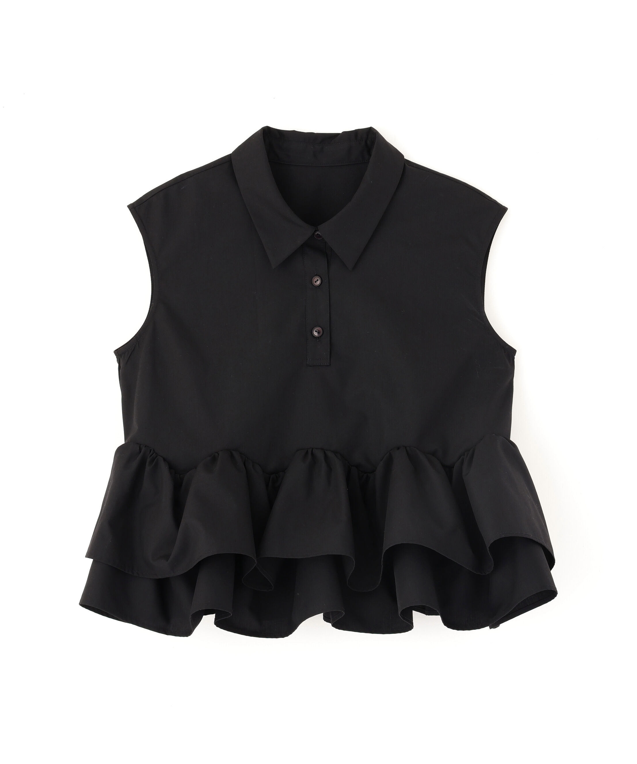 PROPORTION BODY DRESSING「＜a/mie＞フリルヘムブラウス」|シャツ・ブラウス|