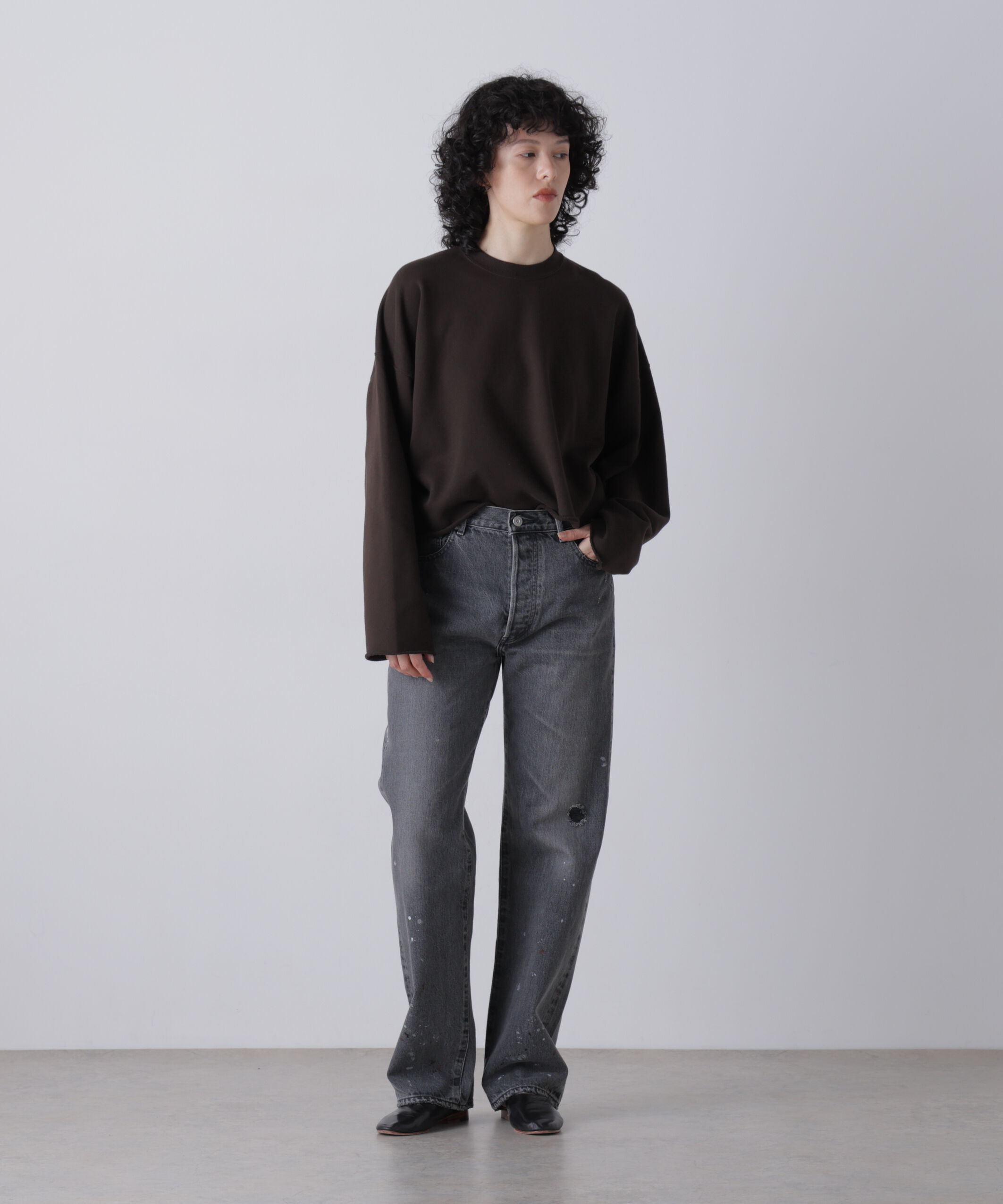 YLEVE 「YLEVE / [UNISEX] USED-FINISHED 13.5oz STRAIGHT DENIM」|その他|