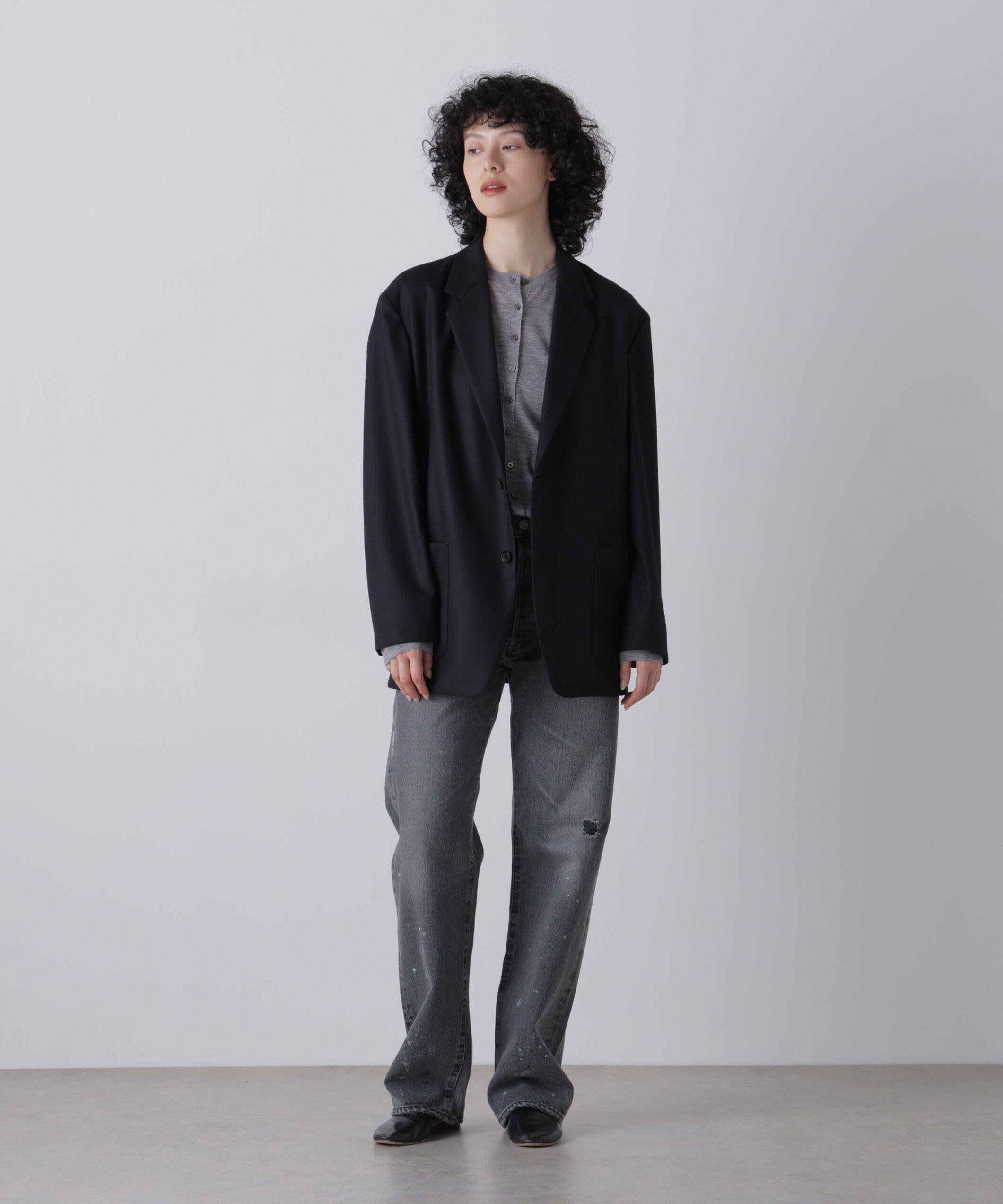 YLEVE 「YLEVE / [UNISEX] USED-FINISHED 13.5oz STRAIGHT DENIM」|その他|