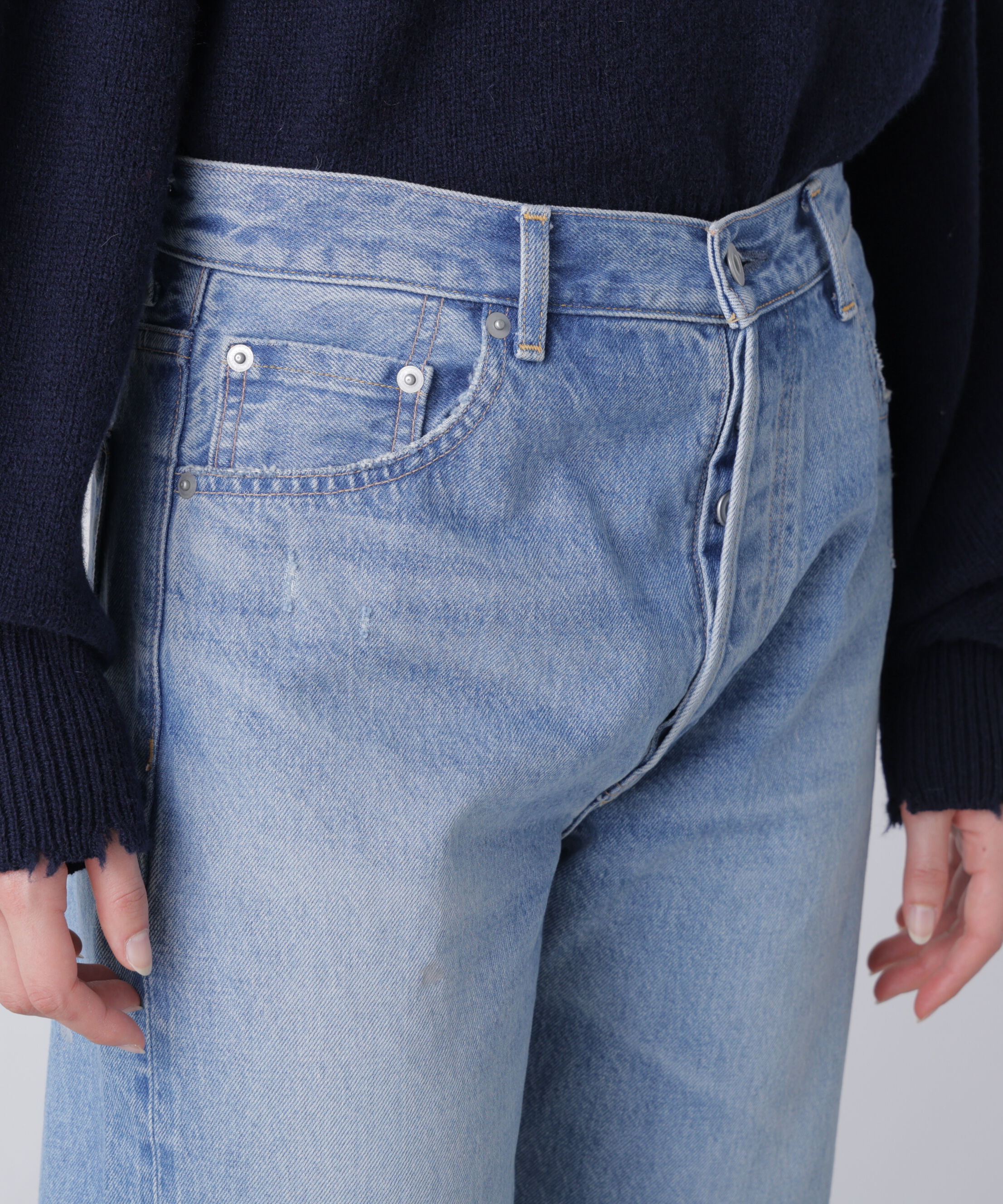 YLEVE 「YLEVE / [UNISEX] USED-FINISHED 13.5oz STRAIGHT DENIM」|その他|