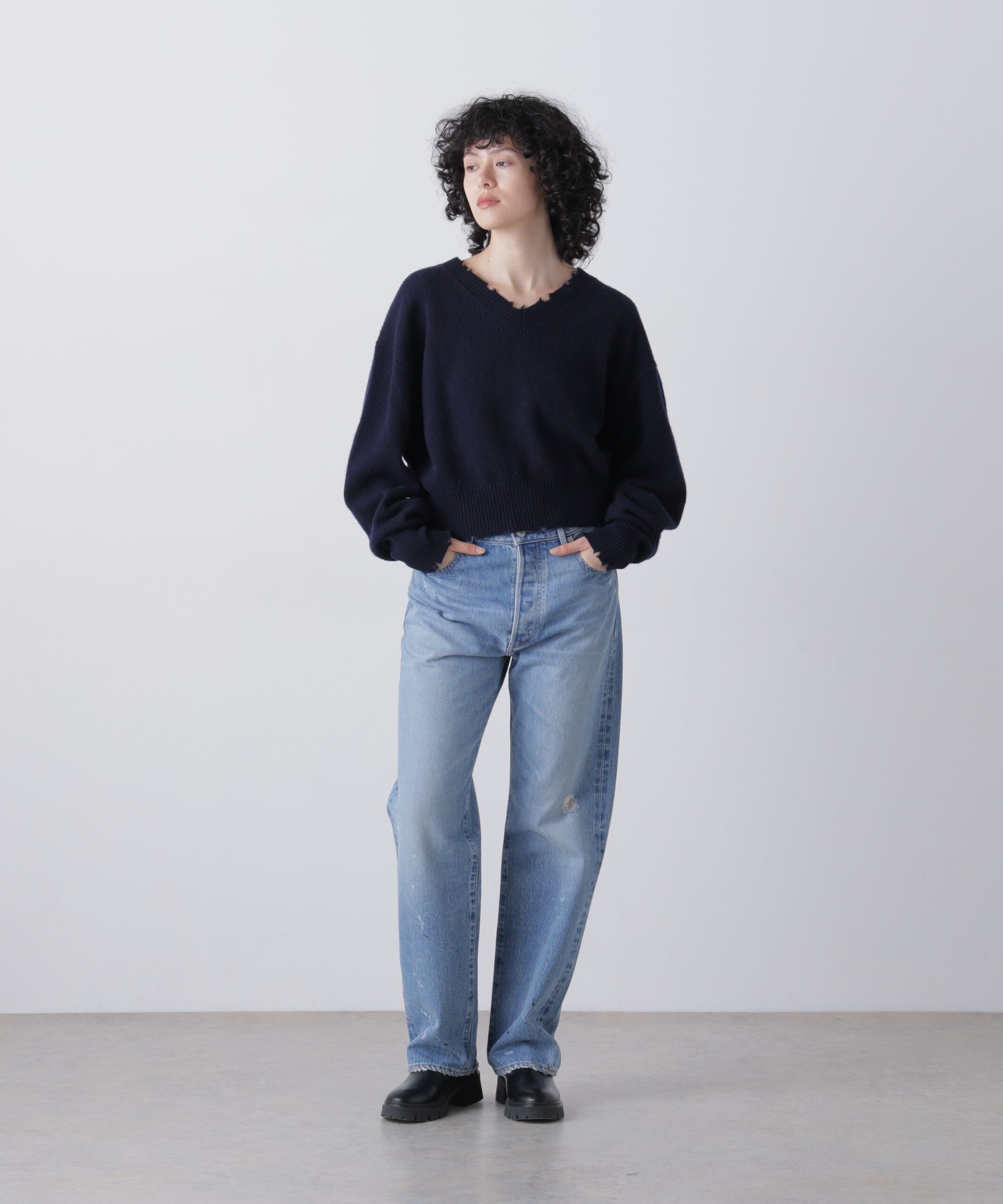 YLEVE 「YLEVE / [UNISEX] USED-FINISHED 13.5oz STRAIGHT DENIM」|その他|