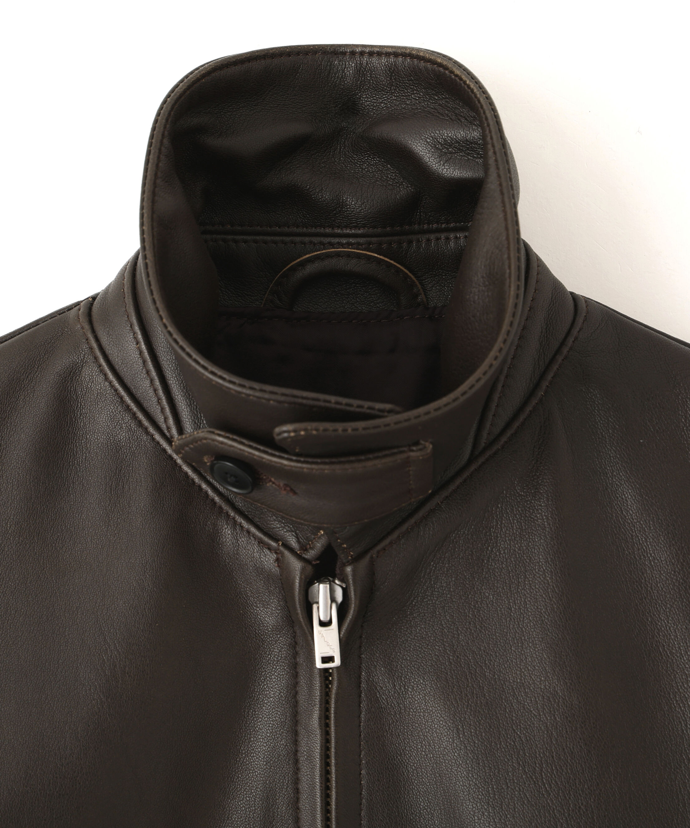 YLEVE 「YLEVE / SHEEP AVIATOR LEATHER JACKET」|ブルゾン・スタジャン|