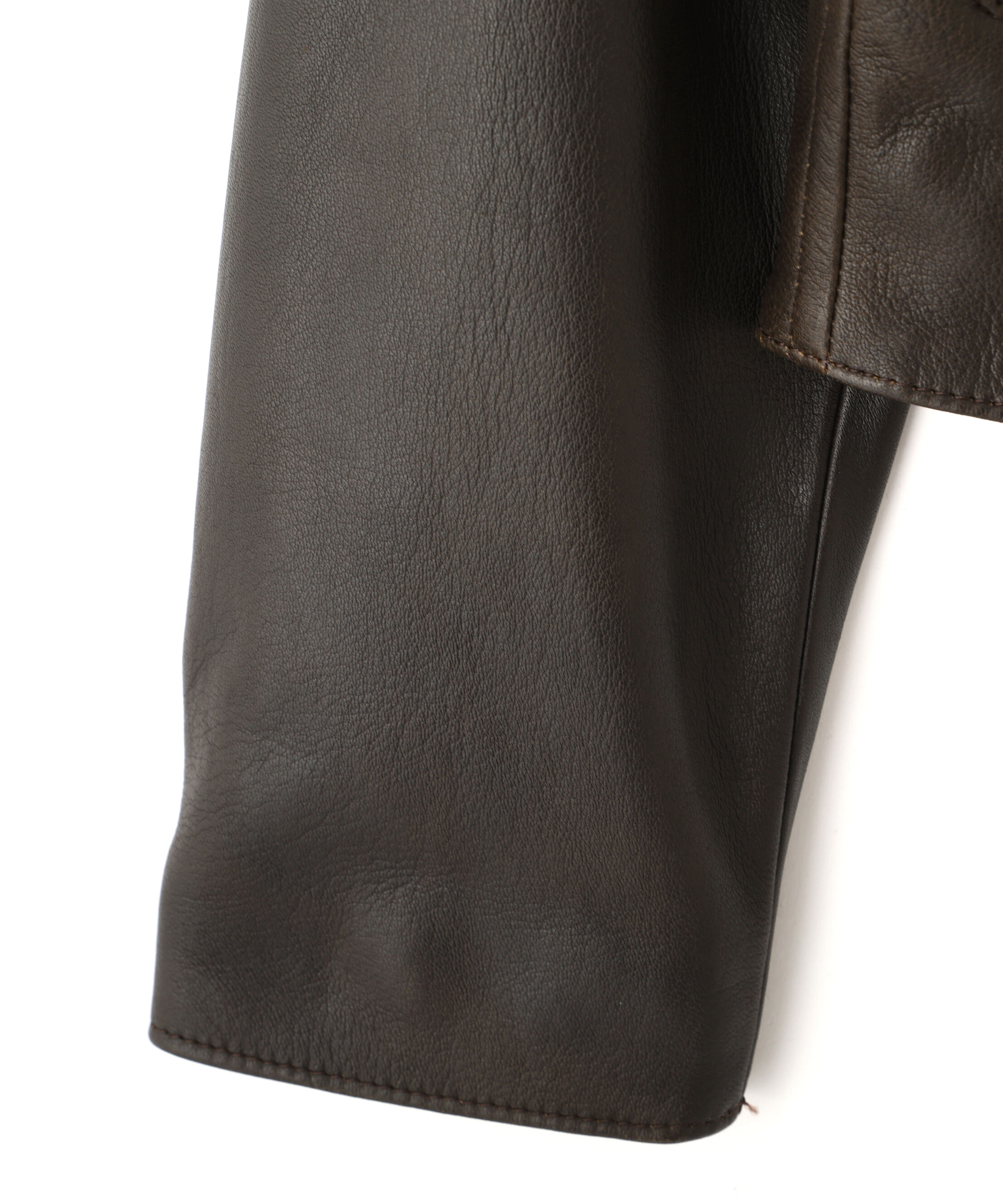 YLEVE 「YLEVE / SHEEP AVIATOR LEATHER JACKET」|ブルゾン・スタジャン|