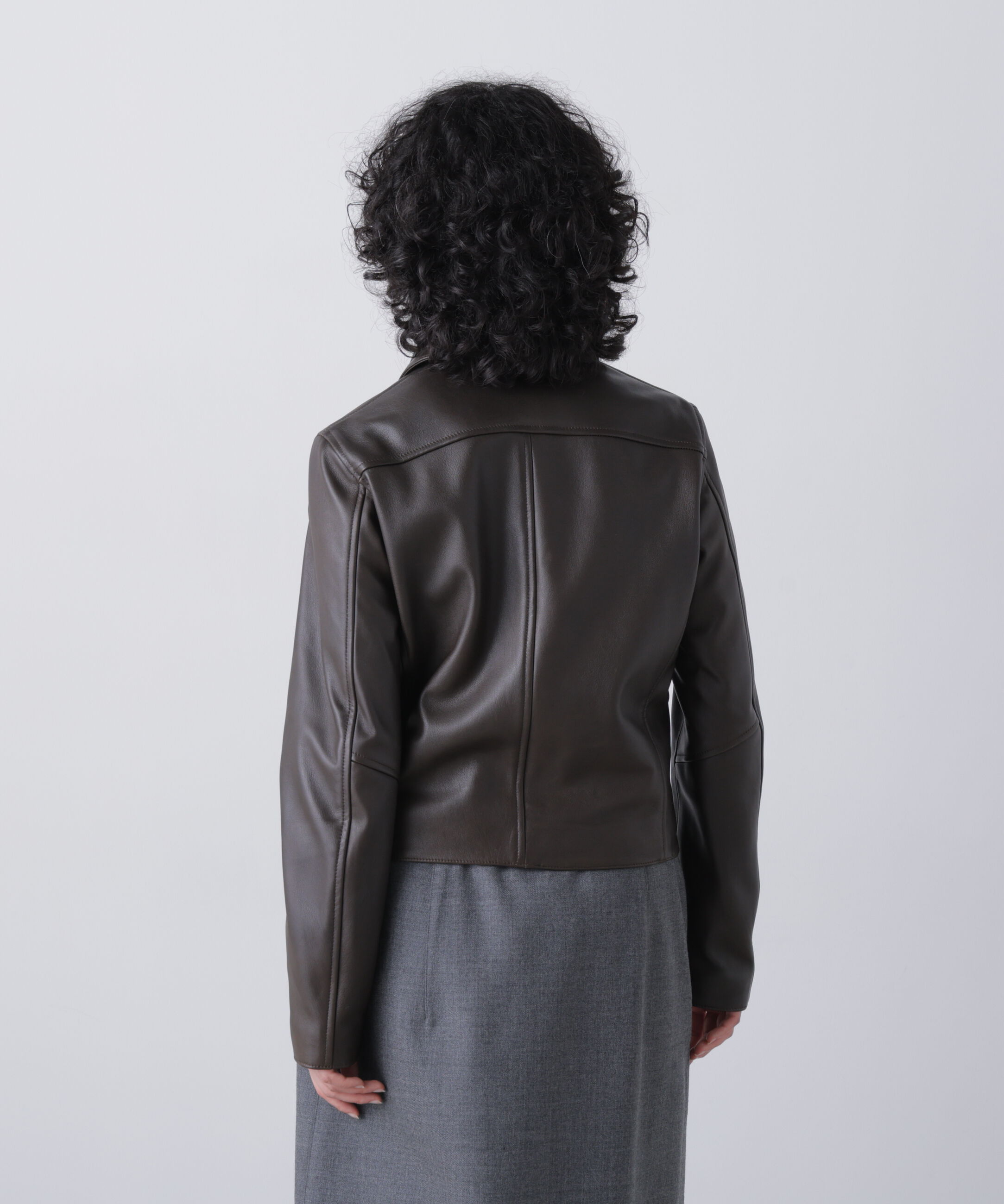 YLEVE 「YLEVE / SHEEP AVIATOR LEATHER JACKET」|ブルゾン・スタジャン|