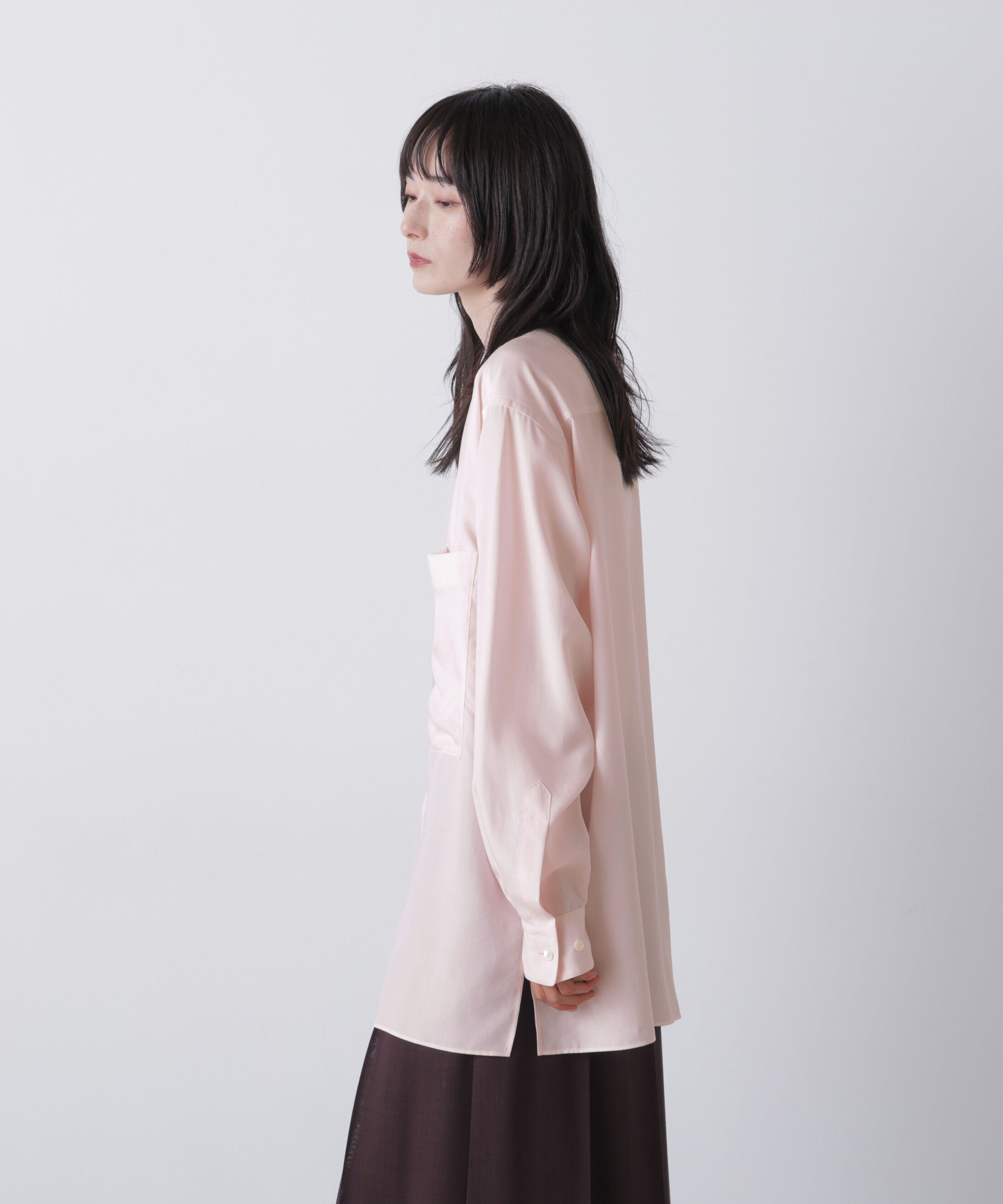 YLEVE 「YLEVE / LYOCELL BROADCLOTH BLOUSE」|シャツ・ブラウス|