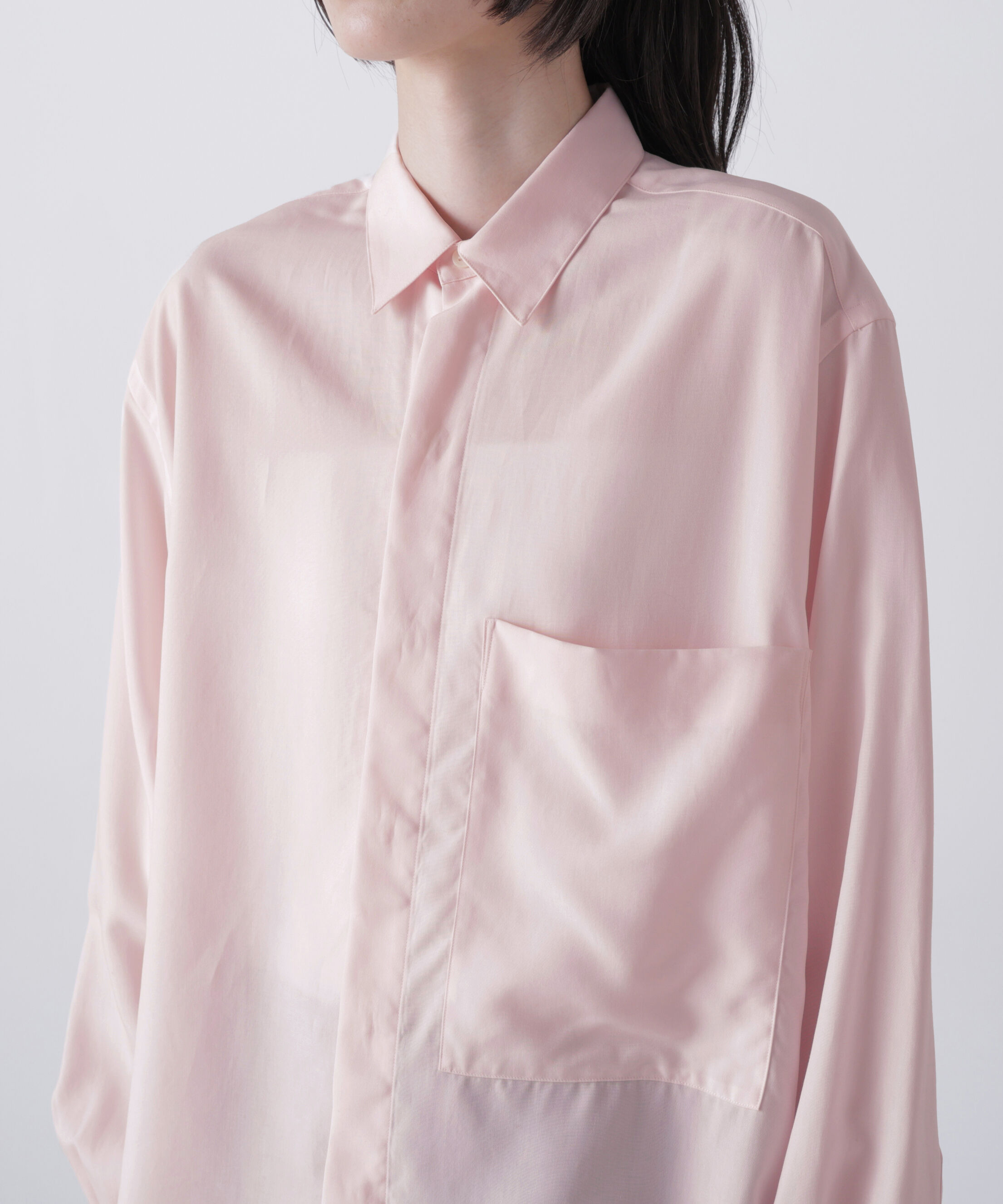 YLEVE 「YLEVE / LYOCELL BROADCLOTH BLOUSE」|シャツ・ブラウス|
