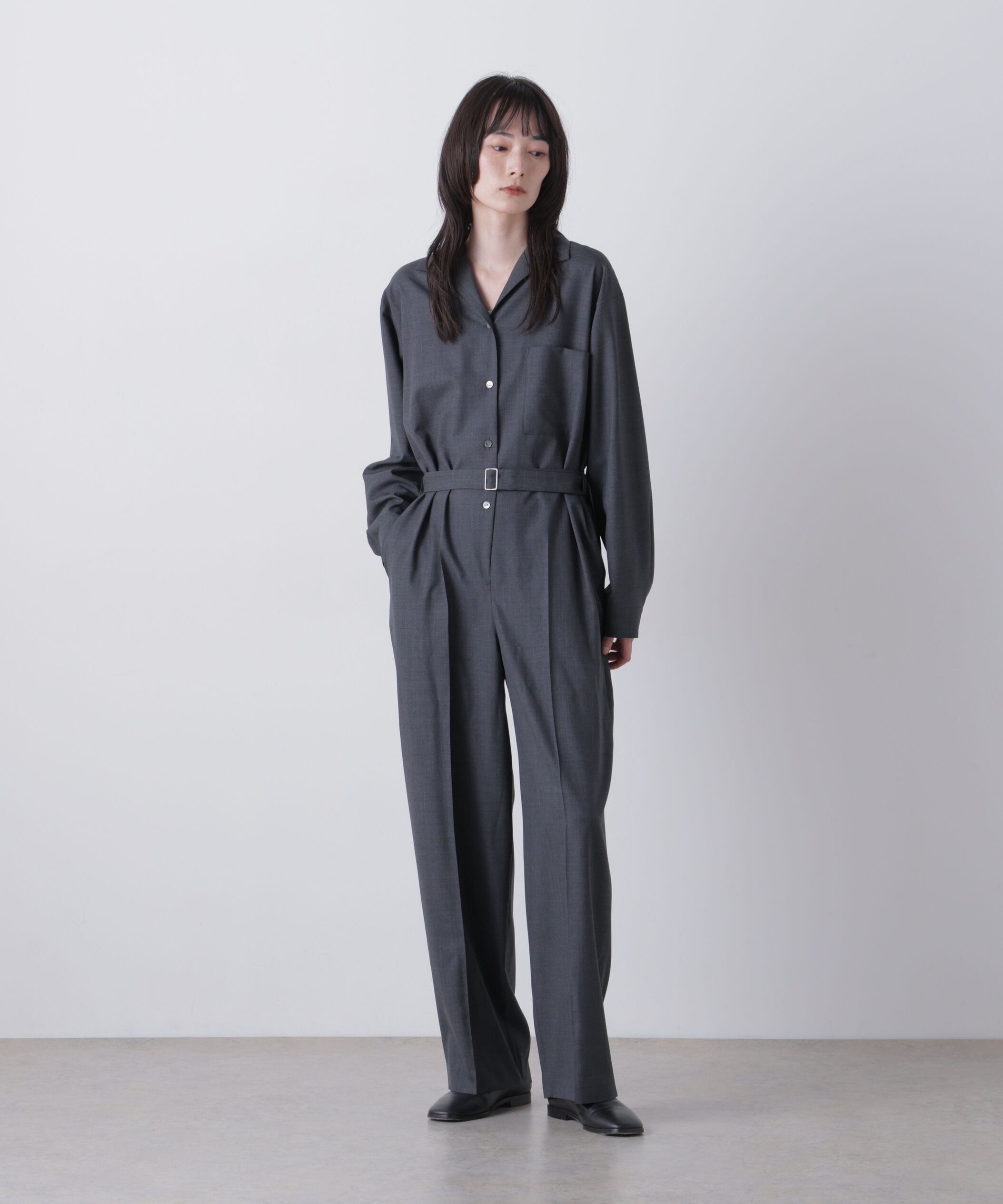 YLEVE 「YLEVE / SUPER 140&rsquo;s WOOL TROPICAL ALL-IN-ONE」|ワンピース|