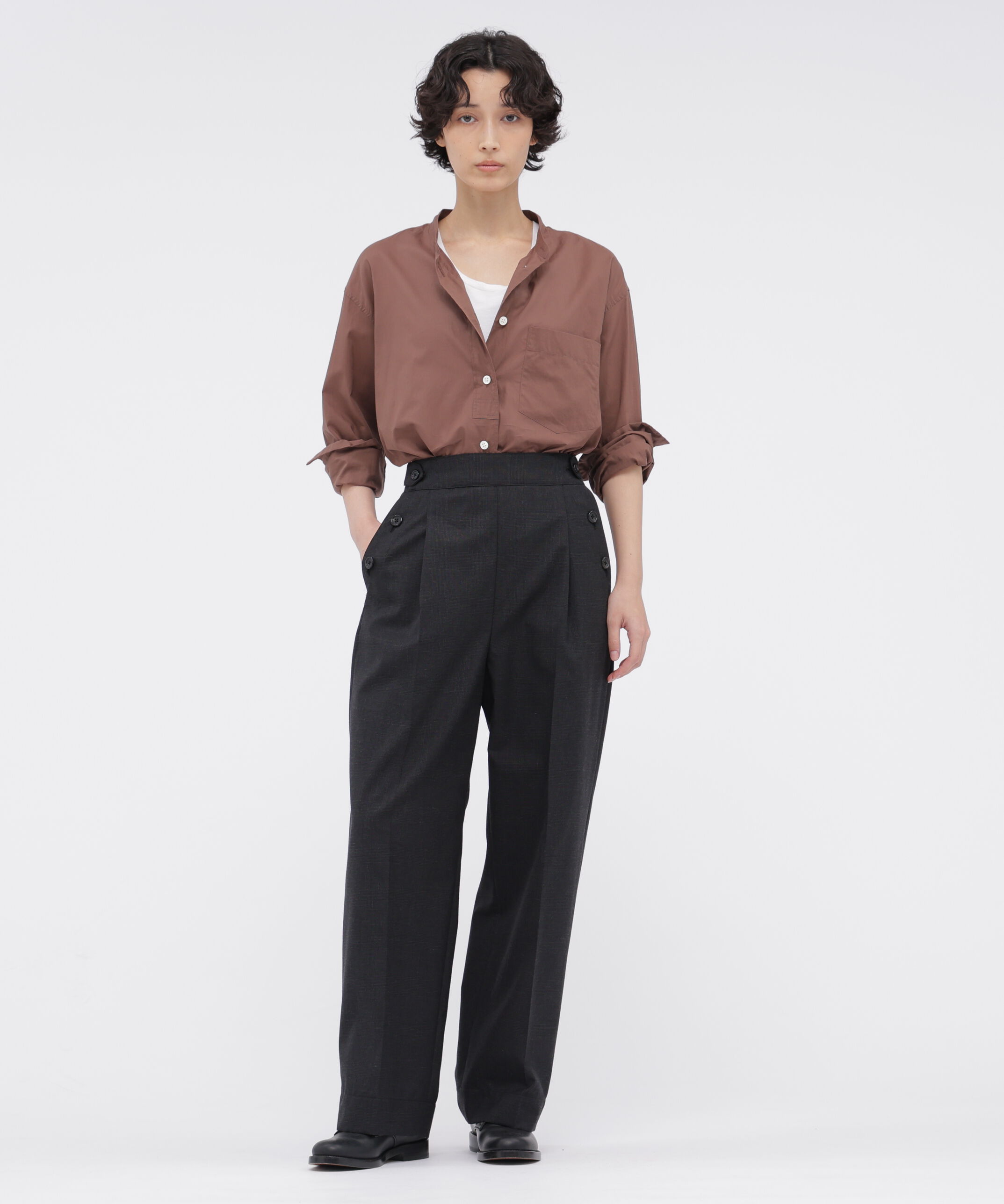  「SOFT COTTON POPLIN SHIRT」|シャツ・ブラウス|