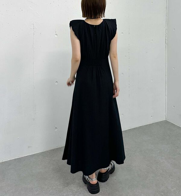 archives「Ｖネックバルーンノースリワンピース」|ワンピース|