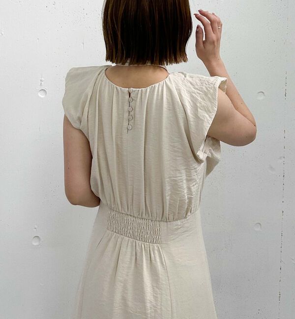 archives「Ｖネックバルーンノースリワンピース」|ワンピース|