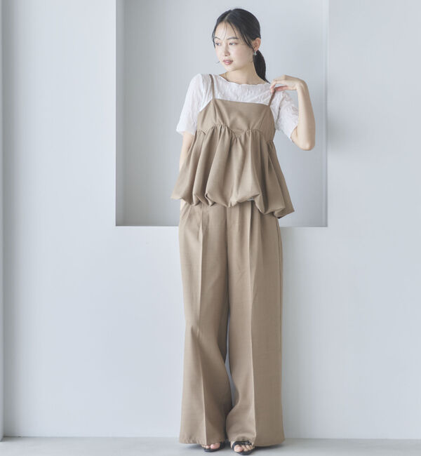 archives「【ＯＮかわ】ラウンドビスチェ&times;スラックスＳＥＴ」|ワンピース|