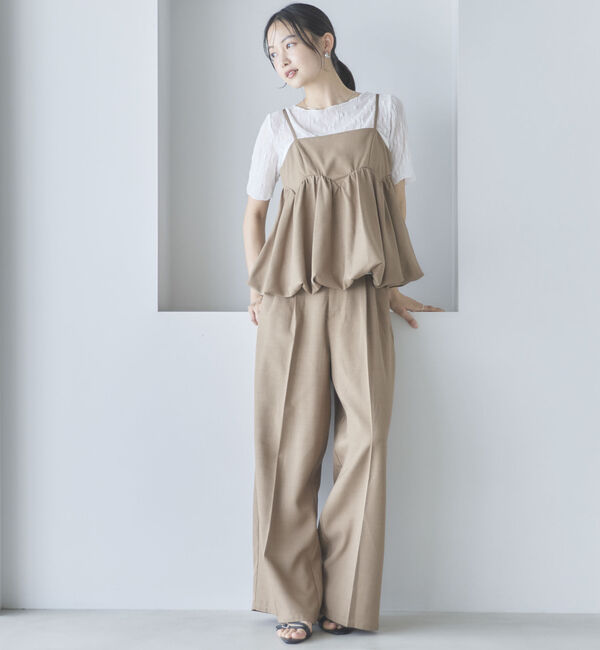archives「【ＯＮかわ】ラウンドビスチェ&times;スラックスＳＥＴ」|ワンピース|