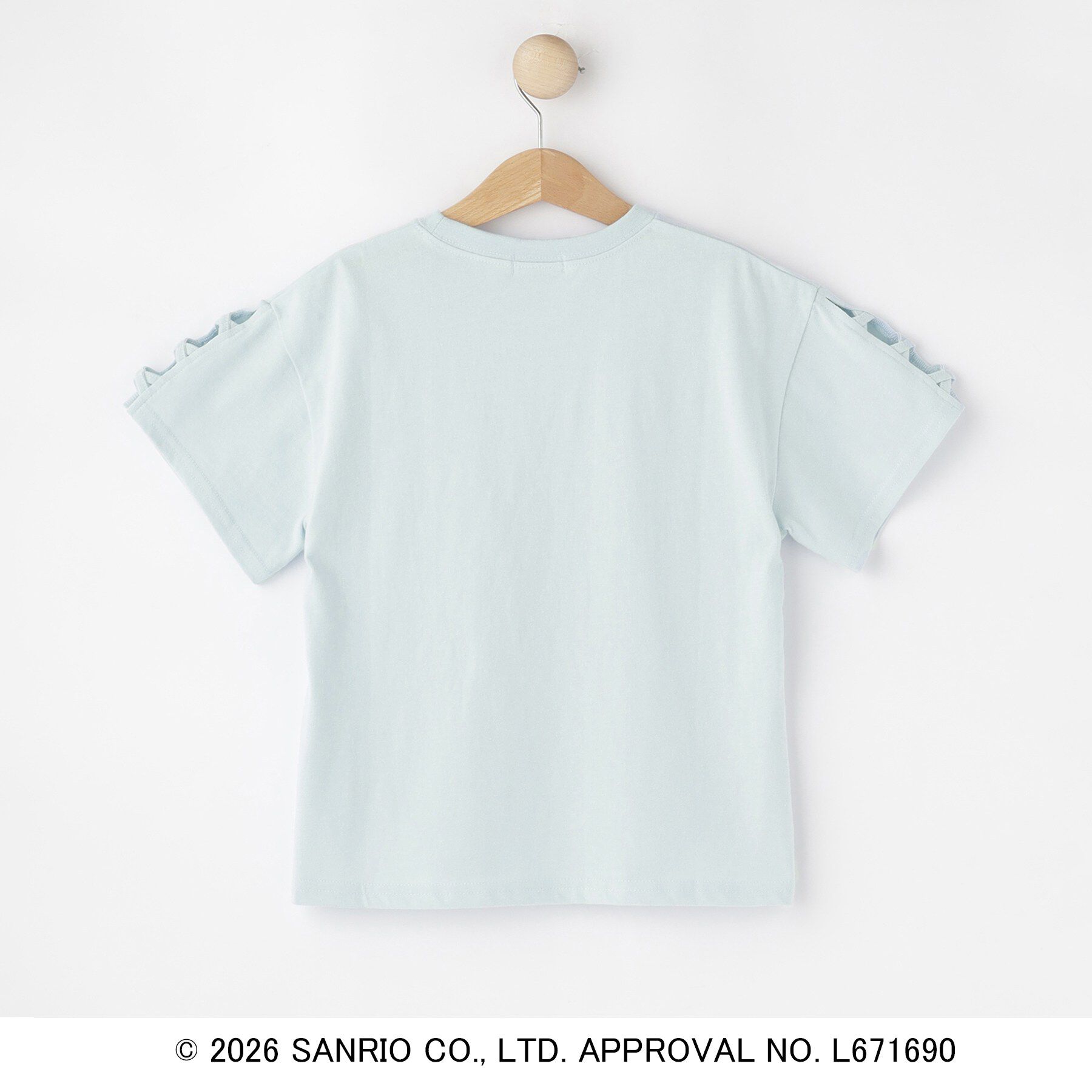 SHOO･LA･RUE「【サンリオキャラクターズ】レースアップデザインTシャツ」|Tシャツ・カットソー|