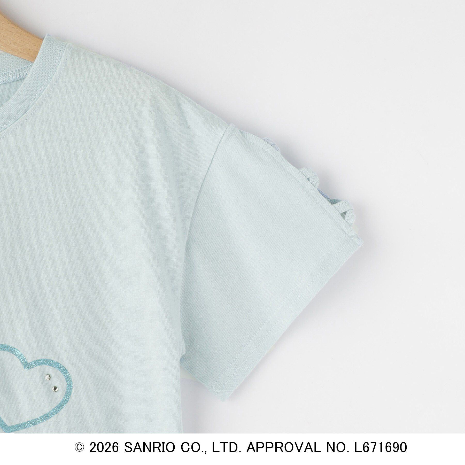 SHOO･LA･RUE「【サンリオキャラクターズ】レースアップデザインTシャツ」|Tシャツ・カットソー|