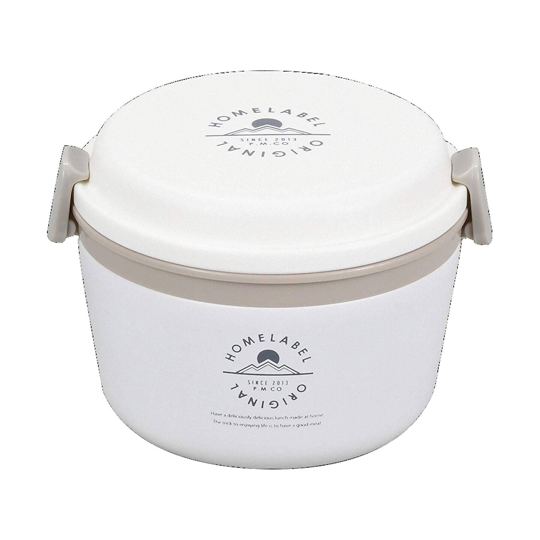 212 KITCHEN STORE「ホームレーベル どんぶりランチジャー 770ml WH」|食器・キッチングッズ|ホワイト(879)