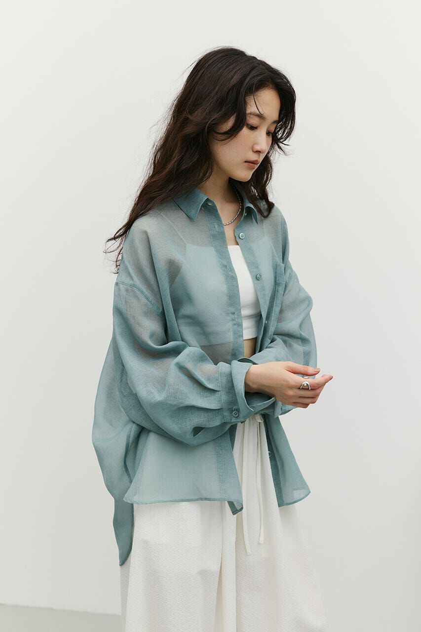 STYLEMIXER「2WAYシアーシャツ」|シャツ・ブラウス|