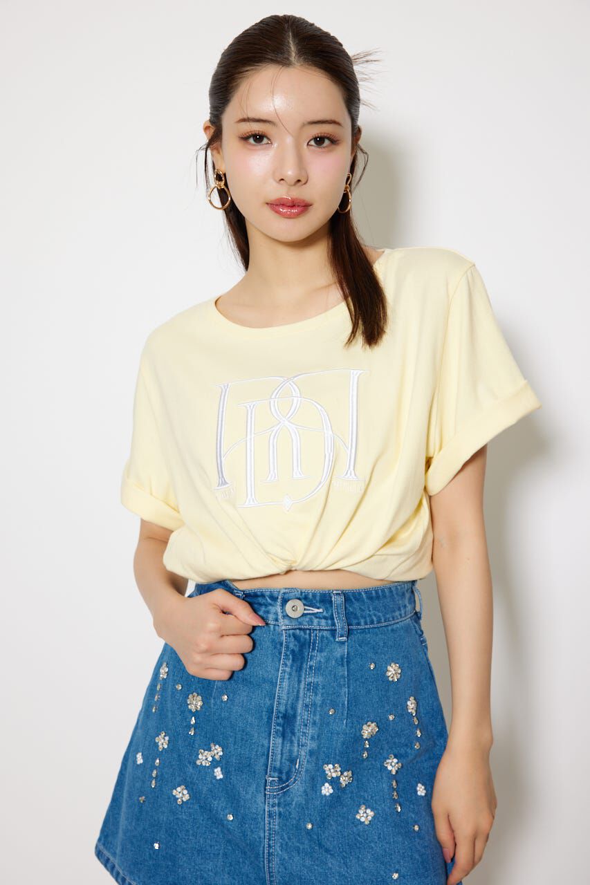rienda「RDロゴTシャツ」|Tシャツ・カットソー|YEL