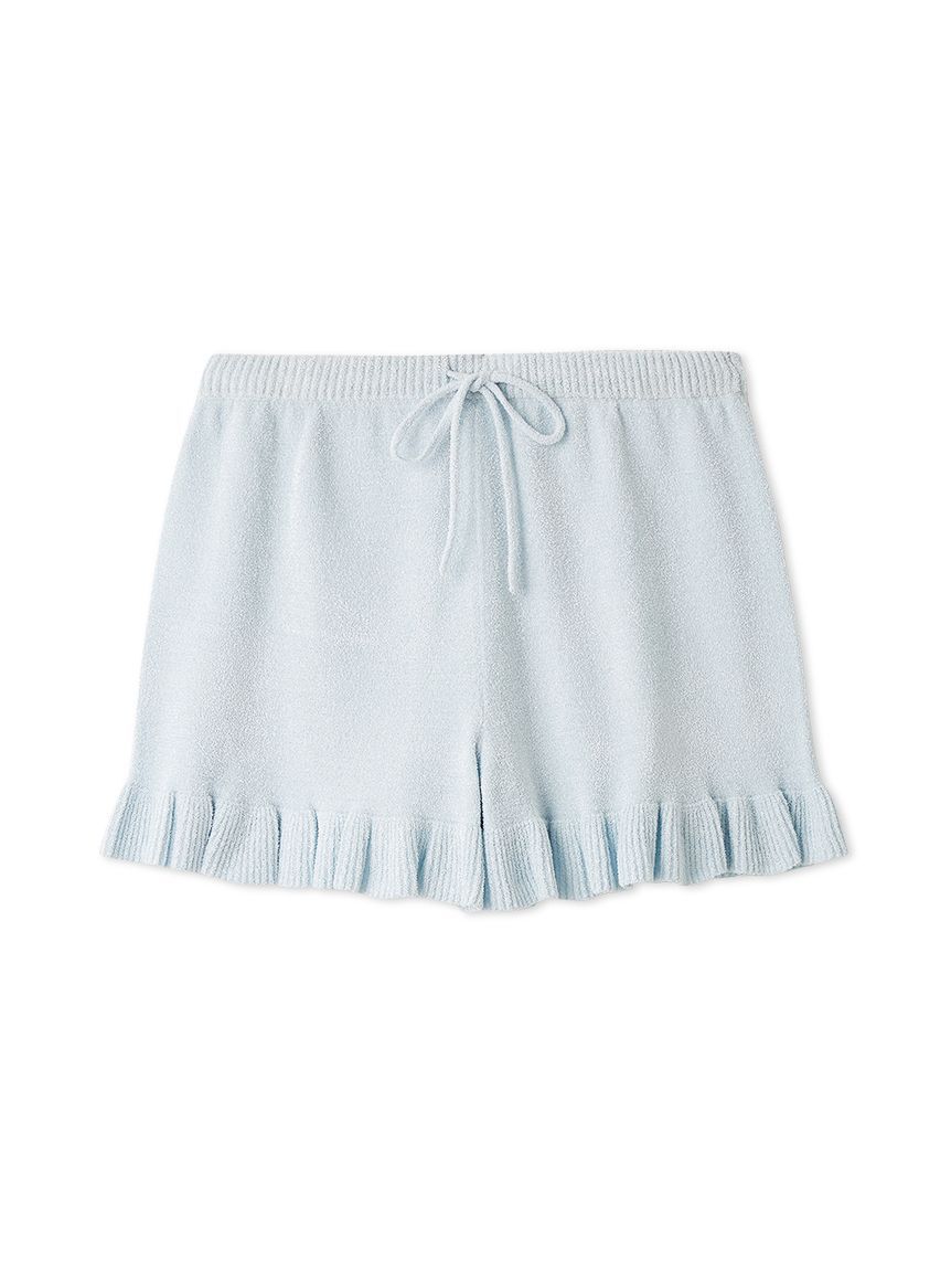 SNIDEL HOME「ニットフリルショートパンツ」|ルームウェア|LBLU