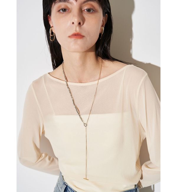 ELENDEEK「METAL BEADS NECKLACE」|ネックレス|