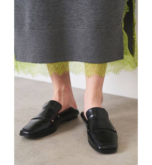 ELENDEEK「SLIP-ON LOAFER」|ローファー|ブラック