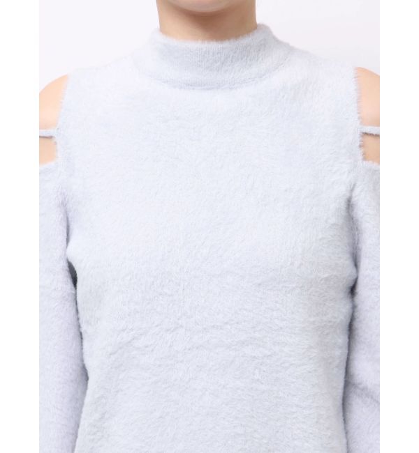 dazzlin「【WEB限定】オープンショルダーミニワンピース」|ワンピース|
