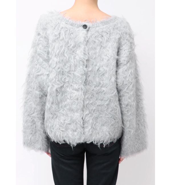 MERCURYDUO「【OUNNOUN】ロングシャギー2WAYオーバーサイズニット」|ニット・セーター|