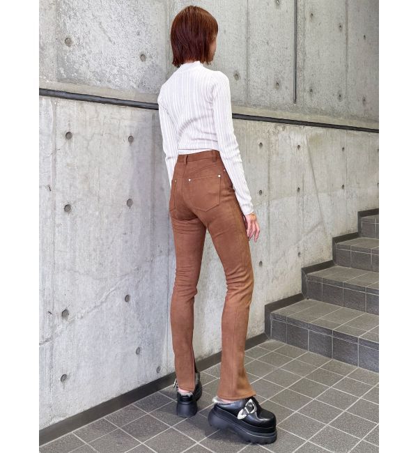 MURUA「フェイクスウェードパンツ【セットアップ着用可】」|その他|