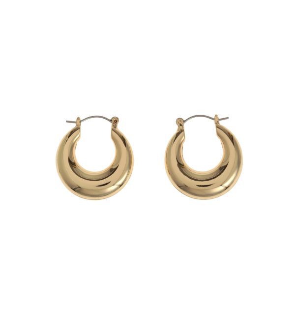 MURUA「ボリュームフープピアス」|ピアス|ゴールド