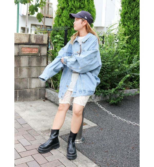 Ungrid「フォトプリントレイヤードロングスリーブTee」|Tシャツ・カットソー|