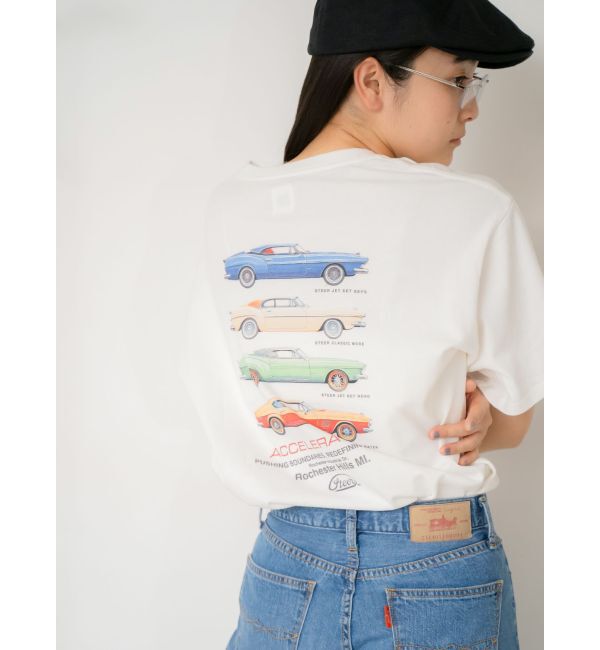 Ungrid「カープリントロゴTee」|Tシャツ・カットソー|