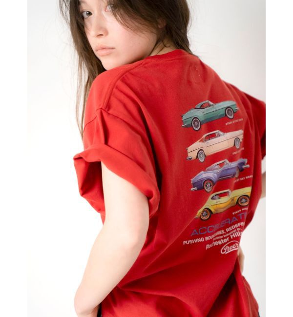 Ungrid「カープリントロゴTee」|Tシャツ・カットソー|
