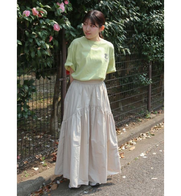 Ungrid「ドッグプリントロゴTee」|Tシャツ・カットソー|