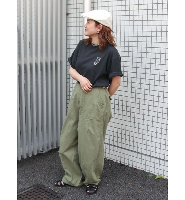 Ungrid「ドッグプリントロゴTee」|Tシャツ・カットソー|