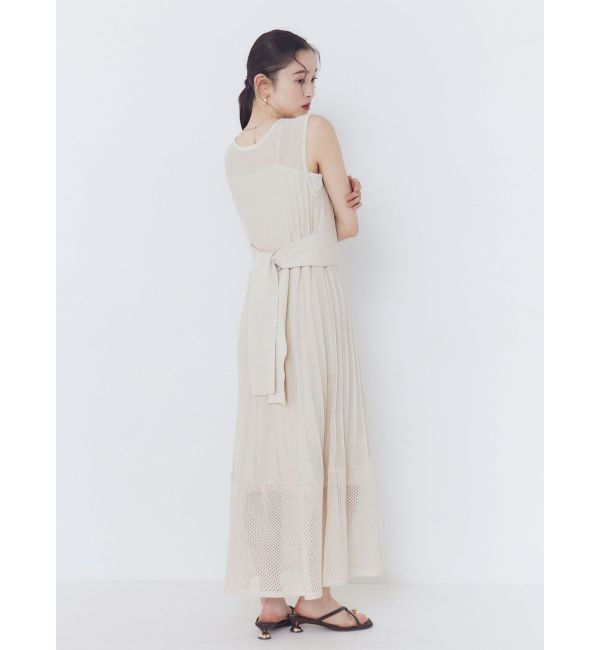 LAGUNAMOON「2WAYメッシュニットワンピース」|ワンピース|