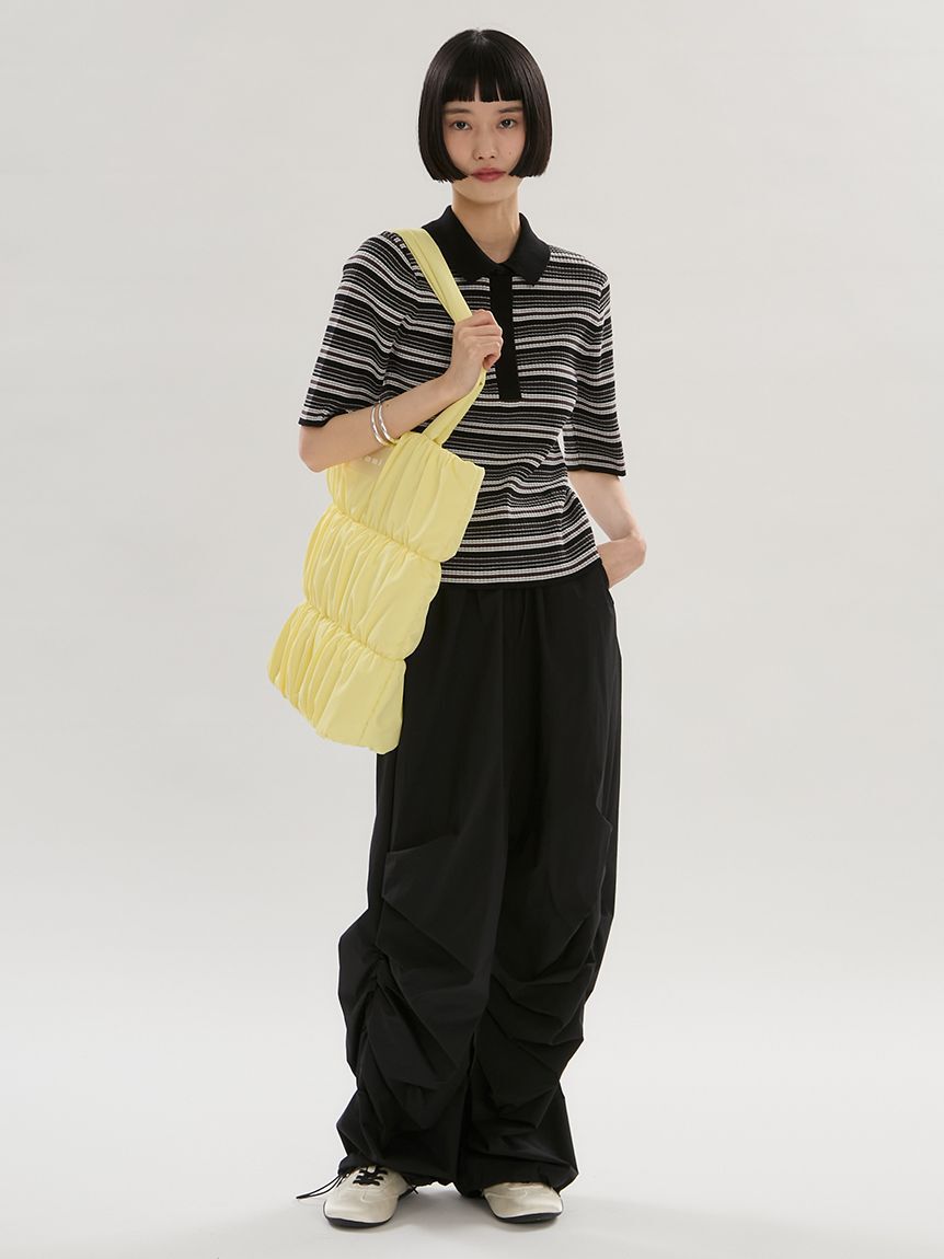 emmi atelier「【ONLINE限定】eco emmiロゴパデットトートバッグ」|トートバッグ|