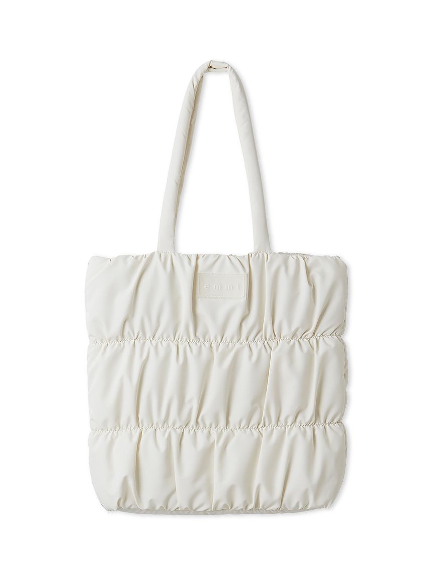 emmi atelier「【ONLINE限定】eco emmiロゴパデットトートバッグ」|トートバッグ|